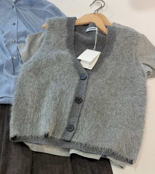 Zenggi | Sleeveless Fur Alpaca Vest