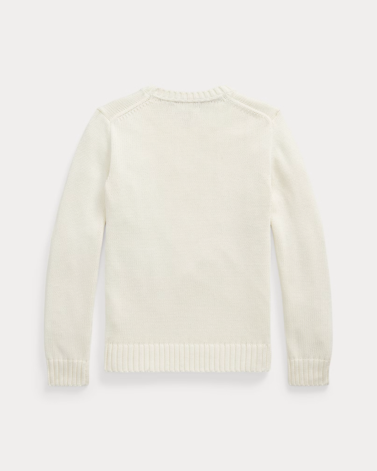 Polo Ralph Lauren katoenen trui – Clubhouse Cream achterkant