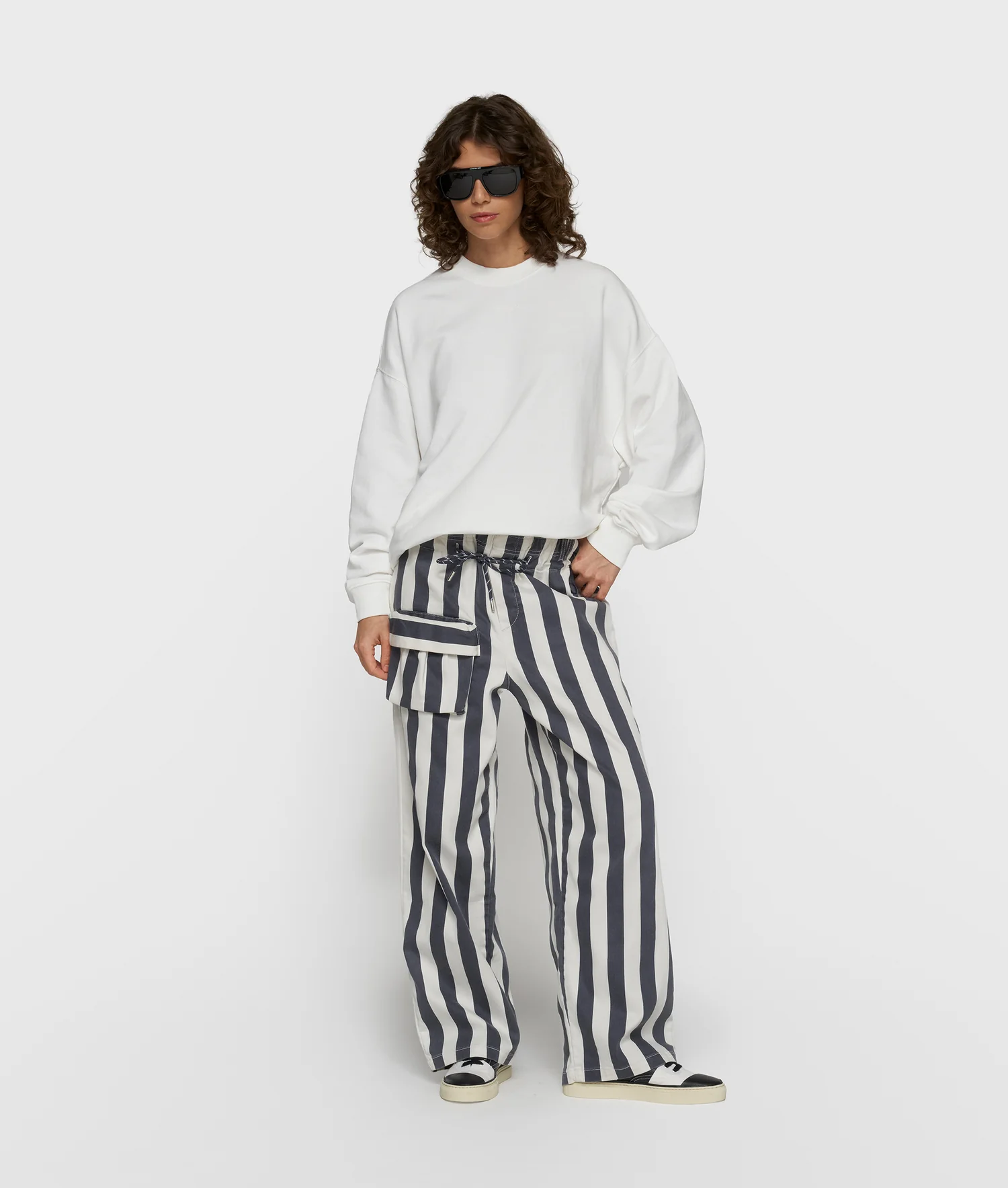 10DAYS | Baseball Sweater Yin Yang