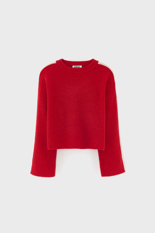 Bellerose Knit met Ecru Bies