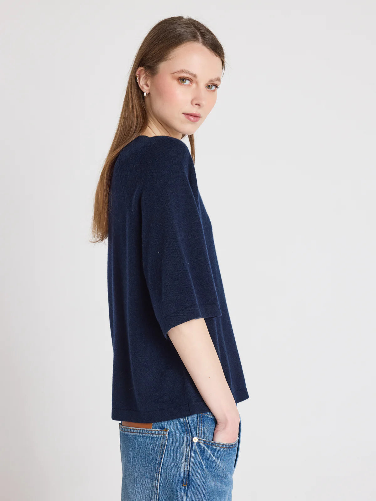Absolute Cashmere | Trui Leana Navy