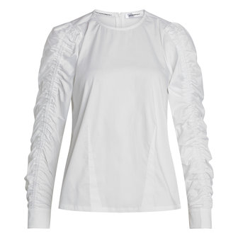 CO'COUTURE SANDY BLOUSE WHITE