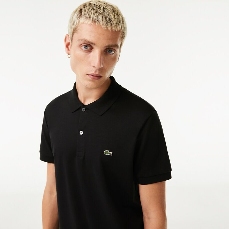 LACOSTE S/S POLO BLACK