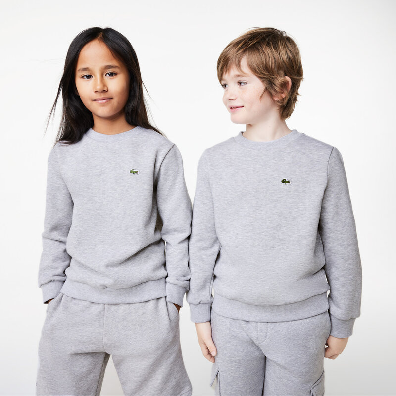 LACOSTE BASIC SWEAT GREY MELE