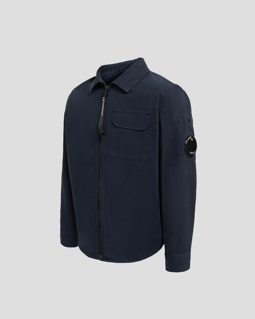 CP COMPANY ZIPPED SHIRT TOTAL ECLIPSE CP COMPANY ZIPPED SHIRT TOTAL ECLIPSE