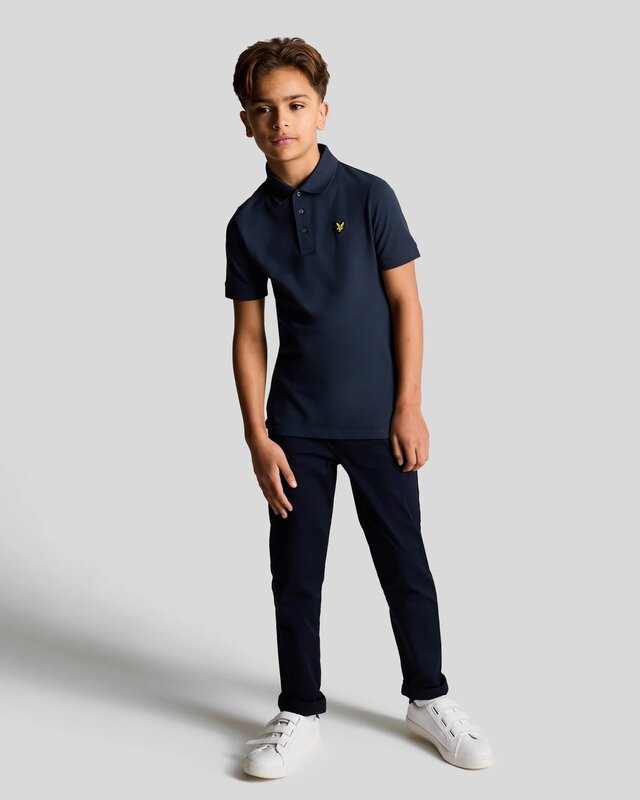 LYLE&SCOTT BASIC POLO NAVY