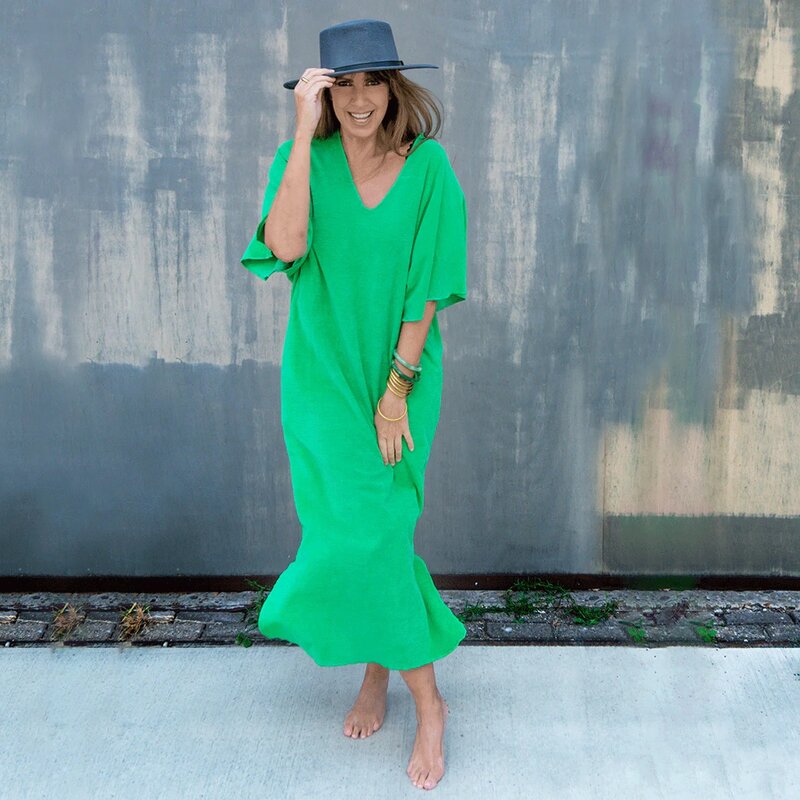 SPEEZY KAFTAN BRIGHT GREEN