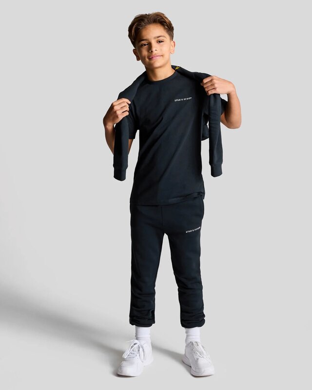 LYLE&SCOTT EMBROIDE JOGGER NAVY