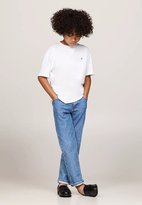 TOMMY HILFIGER BASIC TEE WHITE