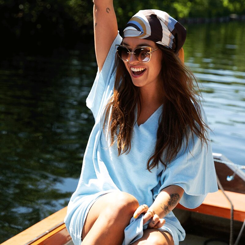 SPEEZY KAFTAN CLOUD BLUE