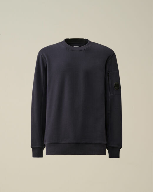 CP COMPANY BASIC SWEAT TOTAL ECLIPSE