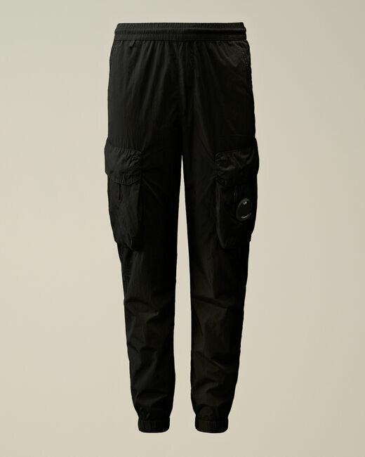 CP COMPANY PARACHUTE PANTS BLACK