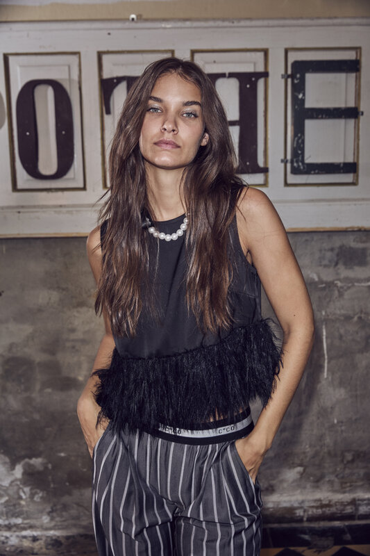 Co'couture | Feather Top