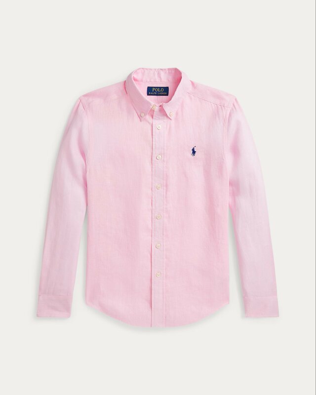 Ralph Lauren linnen shirt - pink