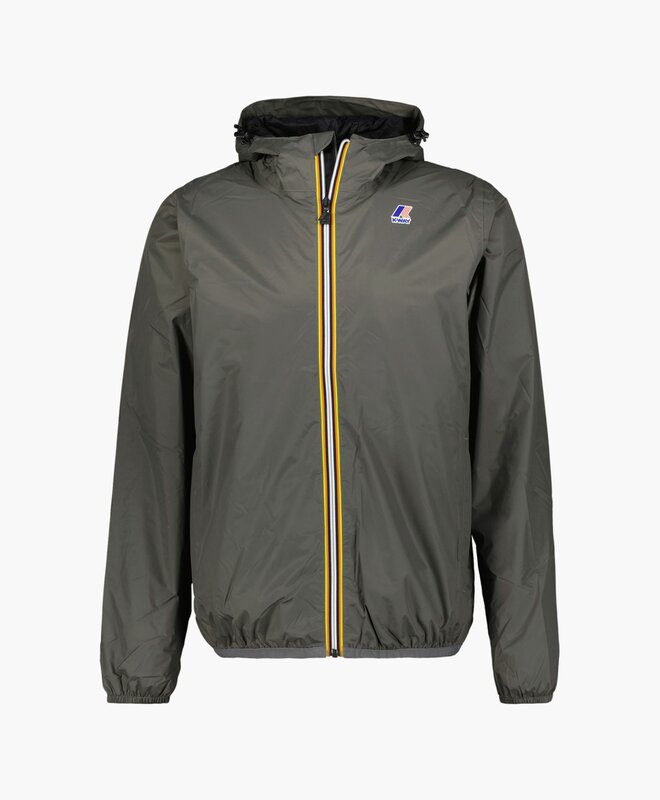 K-way jake double plus 2 jacket green - navy