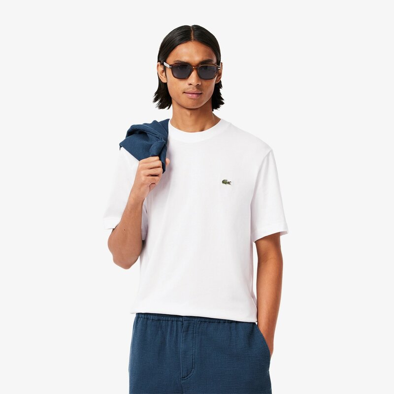 LACOSTE BASIC TEE WHITE
