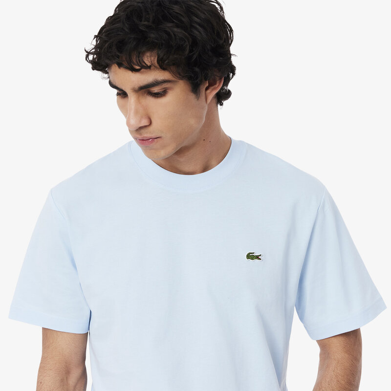 Lacoste basic tee blue clair