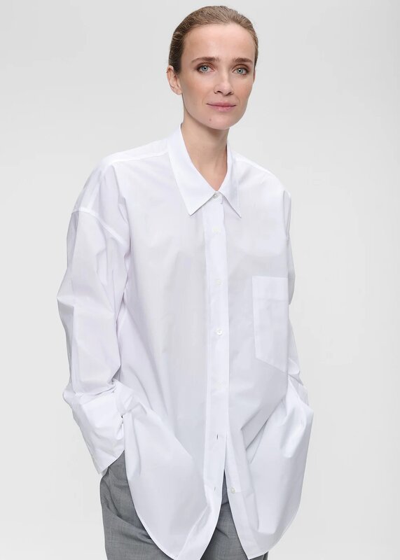 Zenggi white oversized shirt