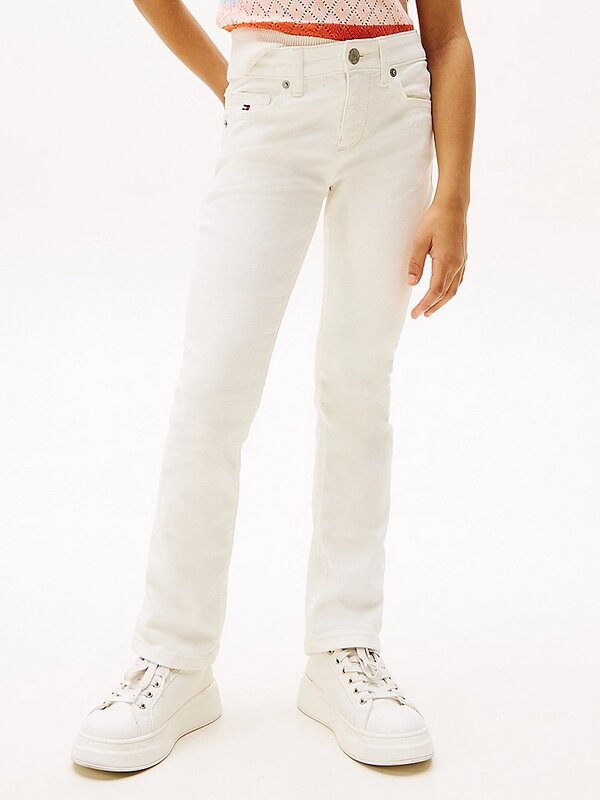 Tommy Hilfiger flared jeans white