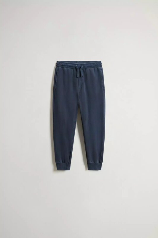 Woolrich jogger melton blue