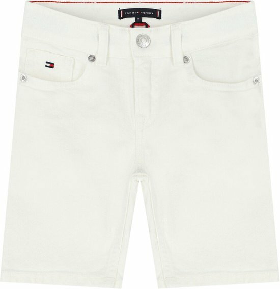 Tommy Hilfiger modern straight jeans short white