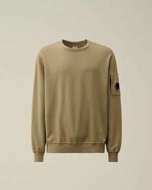 CP Company basis lens sweat beige