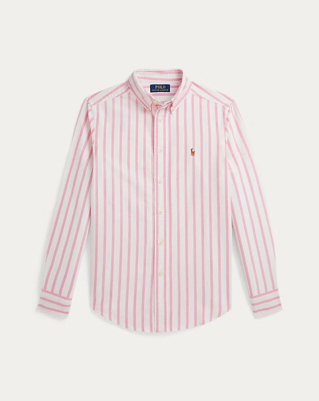 Ralph Lauren oxford shirt stripe pink/white Ralph Lauren oxford shirt stripe pink/white