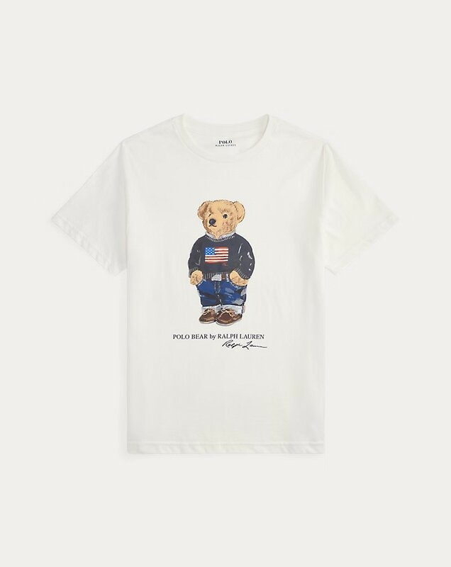 Ralph Lauren icon usa bear - white Ralph Lauren icon usa bear - white