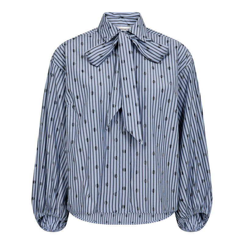 Co'couture | Dot Bow Shirt
