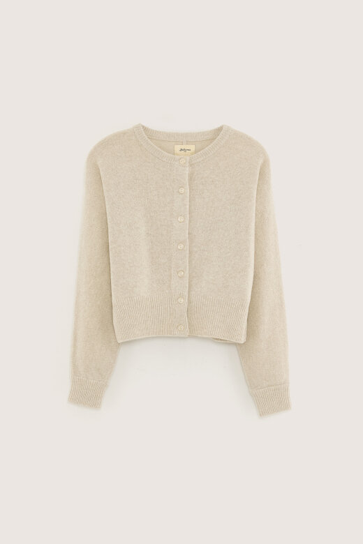Bellerose beige knit cardigan Bellerose beige knit cardigan