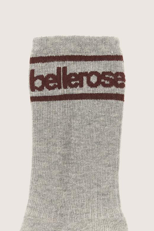 Bellerose socks grey/bordeaux Bellerose socks grey/bordeaux