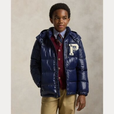 Ralph Lauren glossy dons jack navy Ralph Lauren glossy dons jack navy