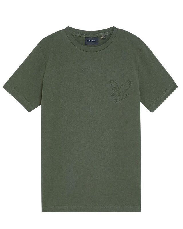Lyle & Scott embossed eagle tee - deep depths Lyle & Scott embossed eagle tee - deep depths