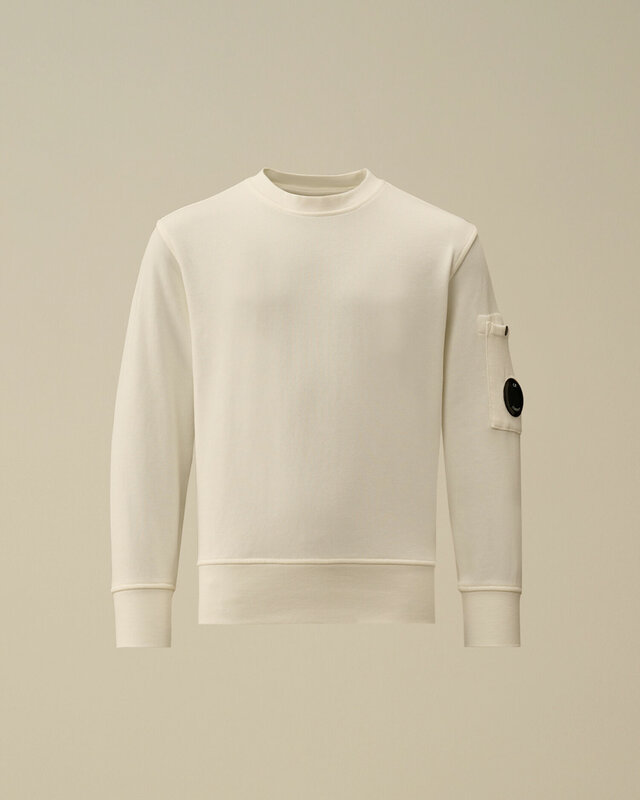 CP Company basis lens sweat white CP Company basis lens sweat white