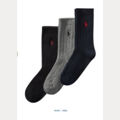 Ralph lauren Ribbed sock 3-pack  Ralph lauren Ribbed sock 3-pack