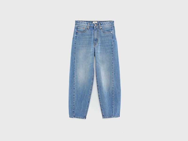 Bellerose Parady blauwe balloon jeans Bellerose Parady blauwe balloon jeans