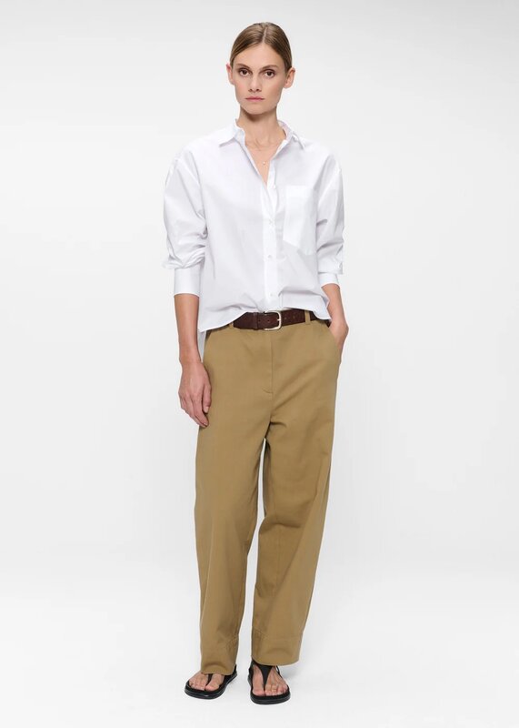 Zenggi perfect long sleeve shirt white