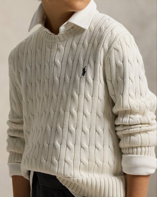 Ralph lauren cotton cable knit nevis Ralph lauren cotton cable knit nevis