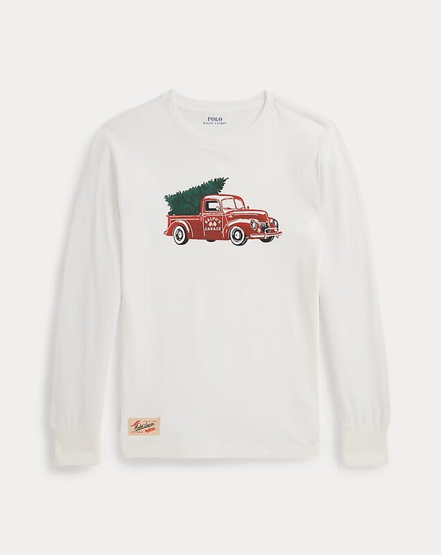 Ralph Lauren tee Polo Bear garage white Ralph Lauren tee Polo Bear garage white