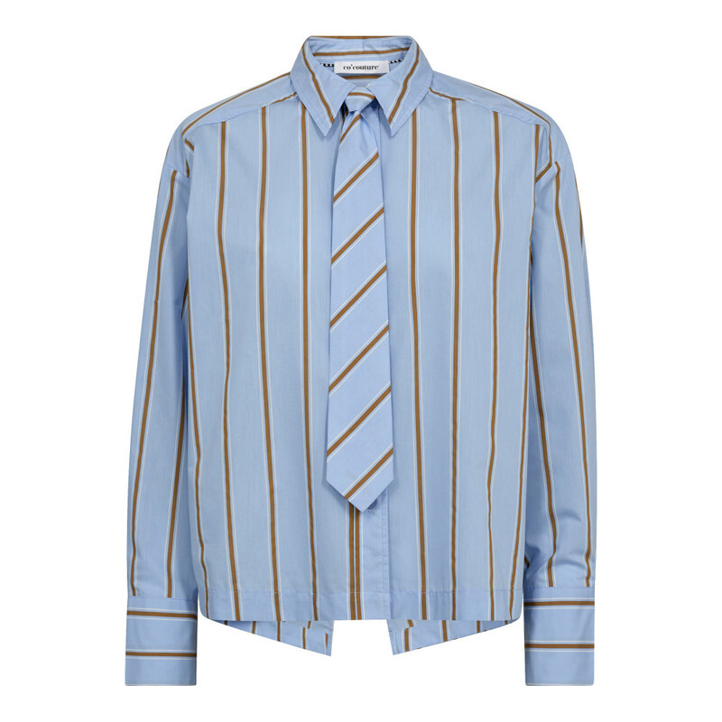 Co'couture | Stripe Tie Shirt
