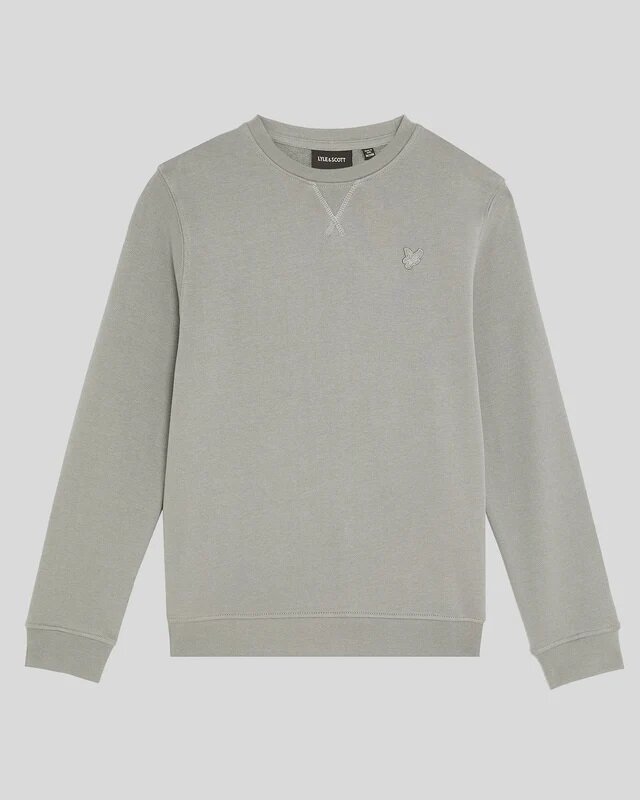 Lyle & Scott tonal crewneck sweat - sharkskin Lyle & Scott tonal crewneck sweat - sharkskin