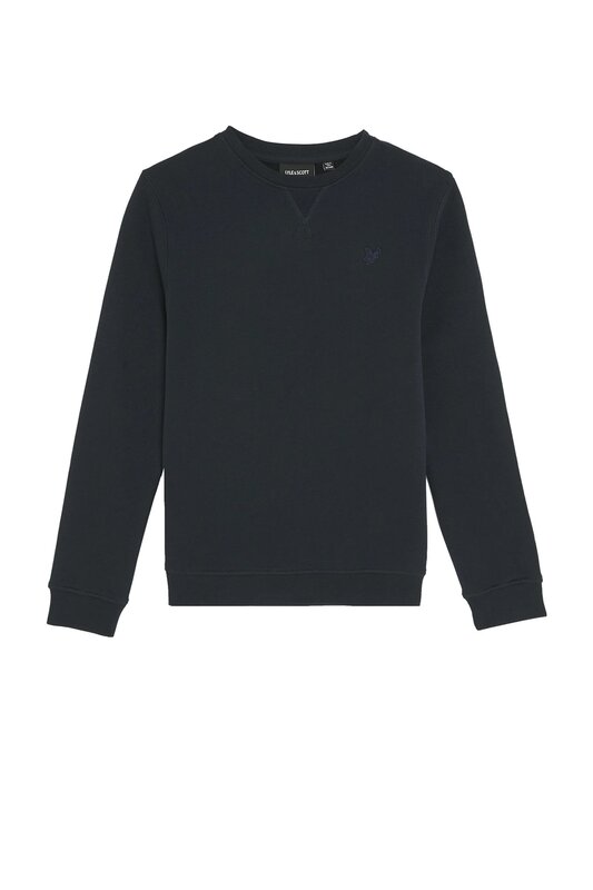 Lyle & Scott tonal crewneck sweat - dark navy Lyle & Scott tonal crewneck sweat - dark navy