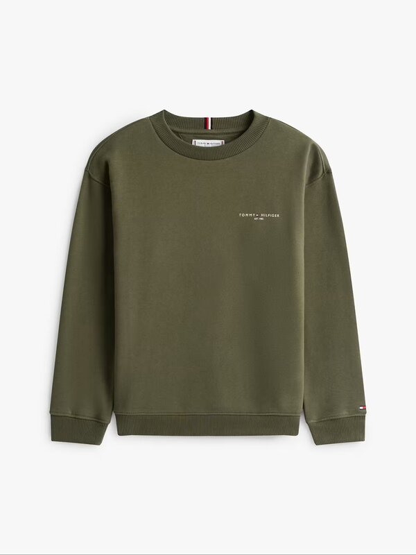 Tommy Hilfiger mini corp sweat pewter green Tommy Hilfiger mini corp sweat pewter green