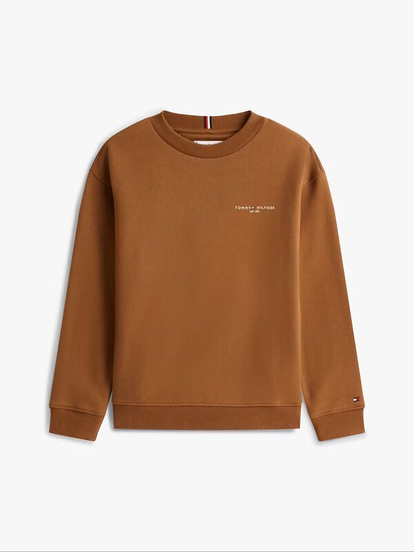 Tommy Hilfiger mini corp sweat pecan nut Tommy Hilfiger mini corp sweat pecan nut