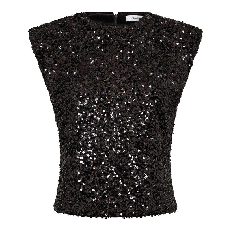 Co'couture | Sequin Top