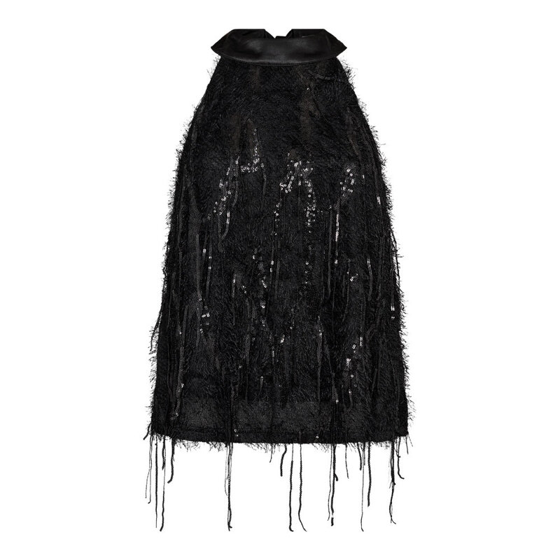 Co'couture | Sequin Halter Top