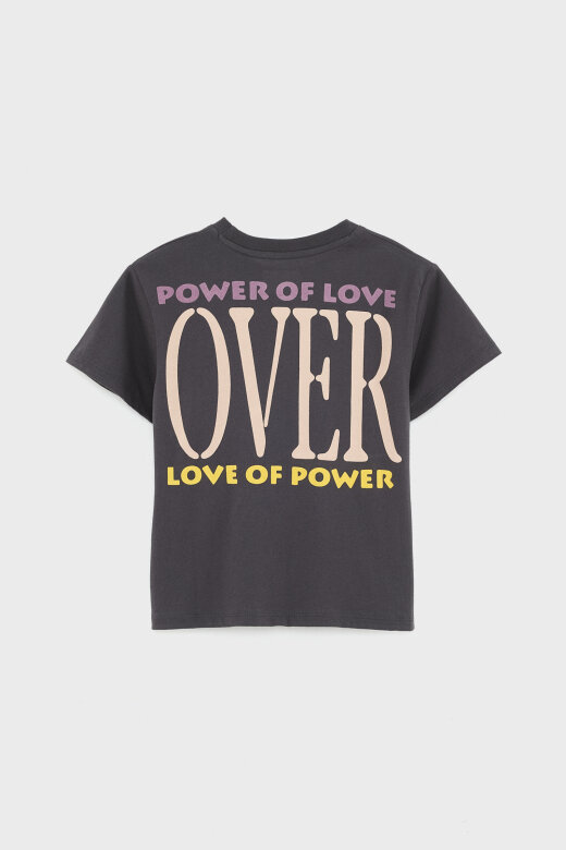 Bellerose | Art T shirt | dark grey