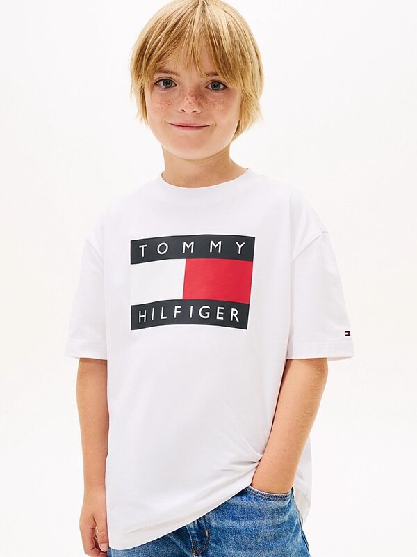 Tommy Hilfiger | Heritage flag t-shirt | White