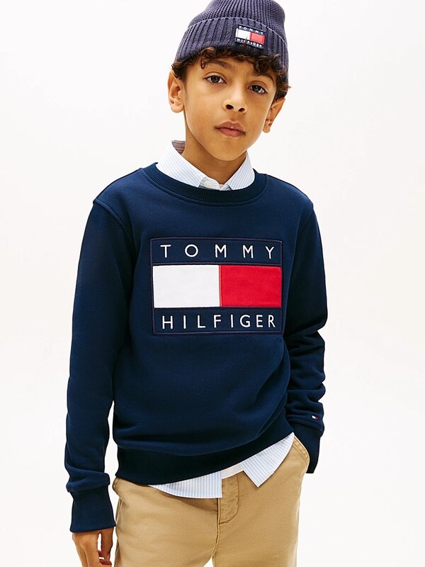Tommy Hilfiger | Heritage flag sweat | Navy
