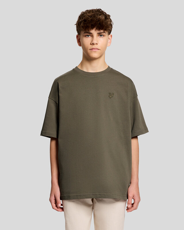 Lyle & Scott |Relaxed Tshirt | Khaki Ash
